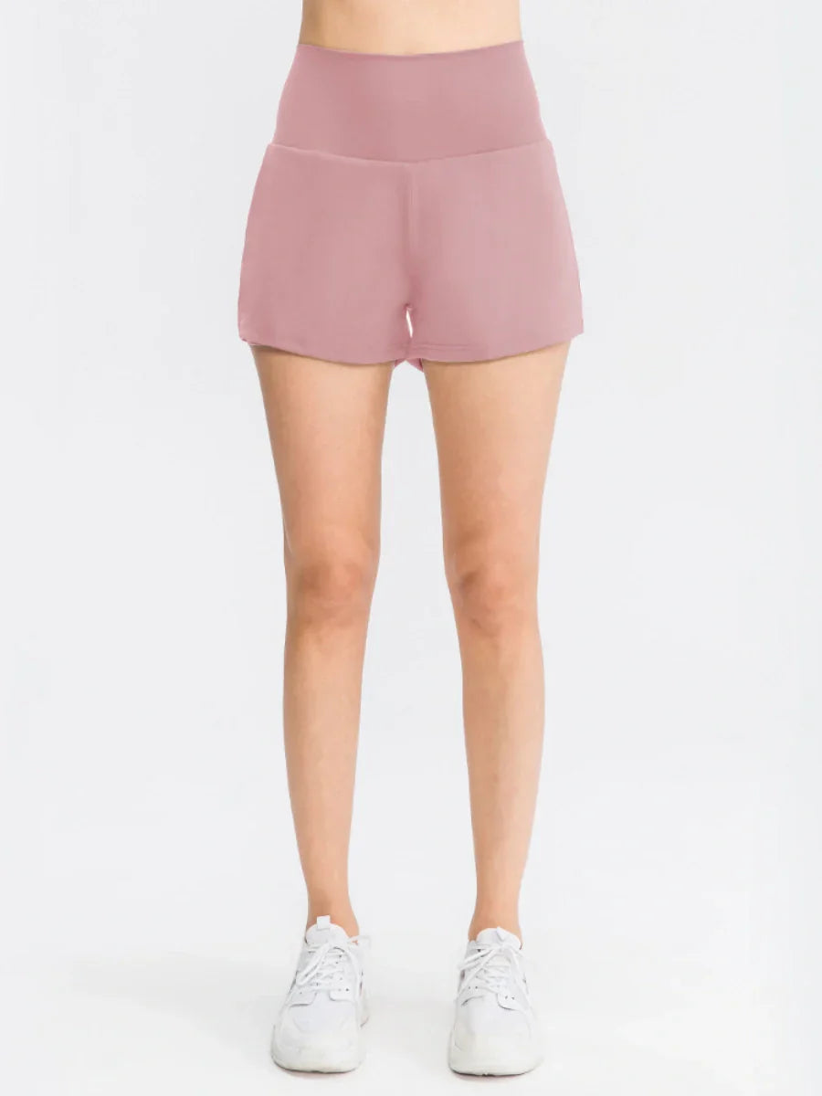 Super Tummy Control Back Pocket & Side Hidden Pocket Shorts 3"