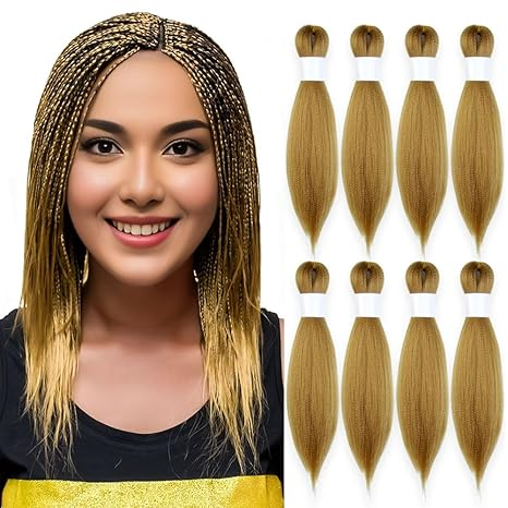 Long Braiding Hair 20inch Pre Stretched Synthetic Braiding hair Extensions for Braids