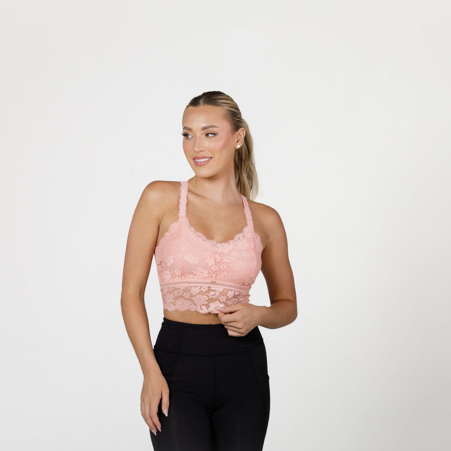 Deluxe Racerback Lace Bralette*Final Sale*