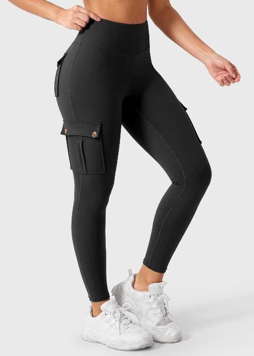 Cargo Pocket Butt Lifting Leggings