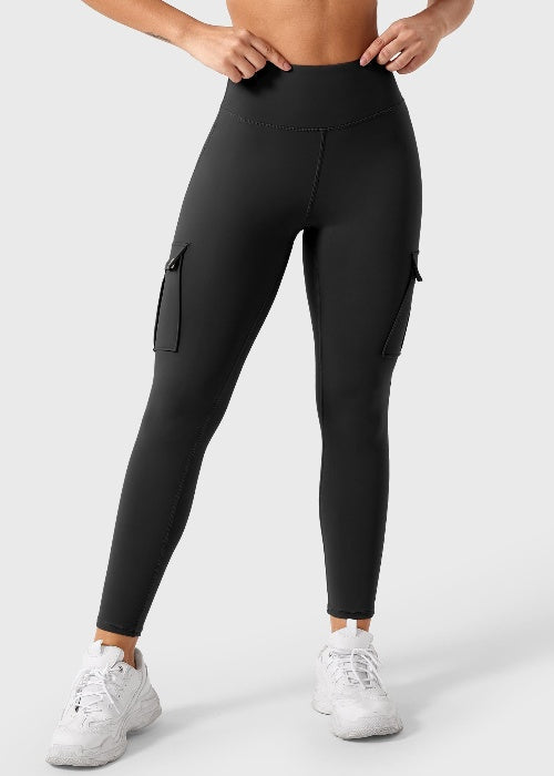 Cargo Pocket Butt Lifting Leggings