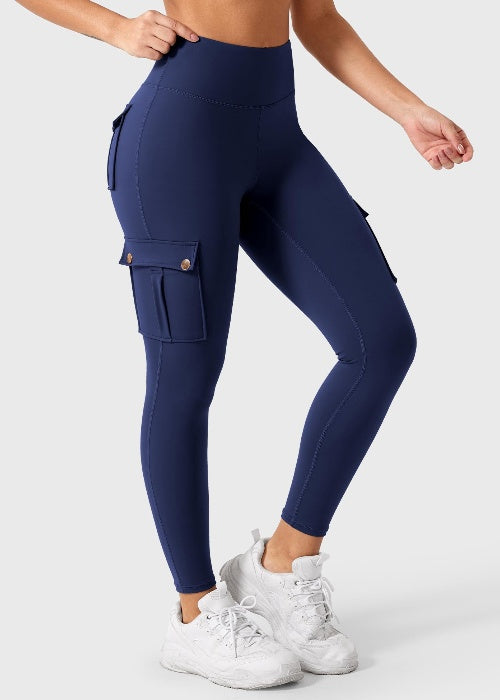 Cargo Pocket Butt Lifting Leggings