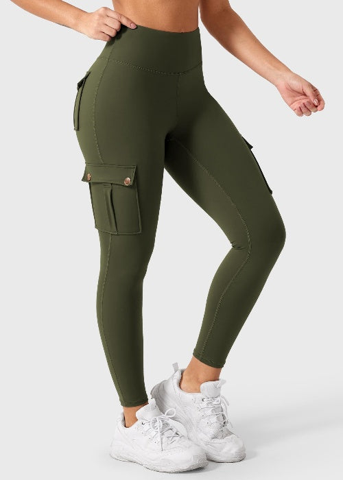 Cargo Pocket Butt Lifting Leggings