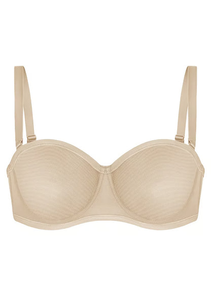 Women's Strapless Minimizer Bandeau Bra 👙