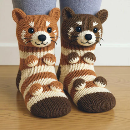 3D Knit Animal Socks🧦