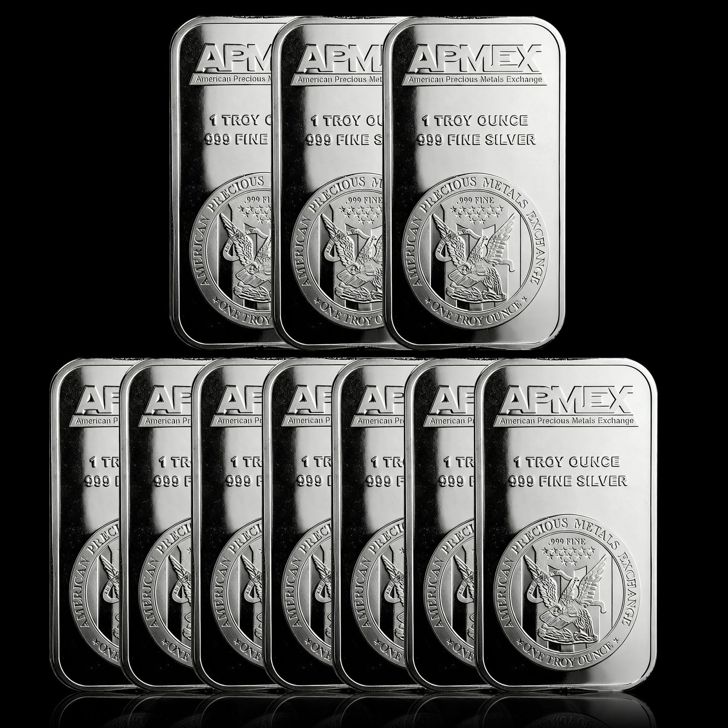 999 Fine Pure APMEX Silver Bar