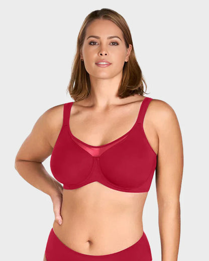 Plus Size Cooling Full Coverage Minimizer Bra