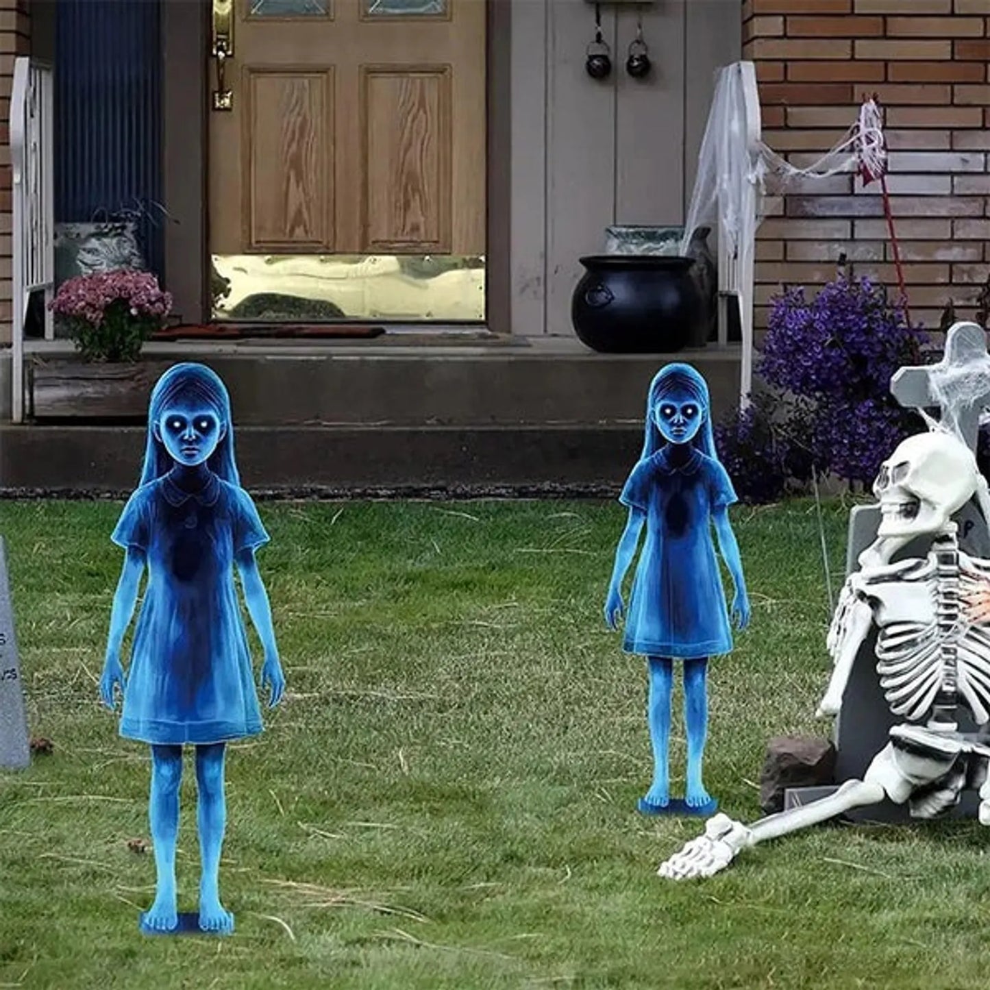 👻 Halloween girl ghost house decoration 👻