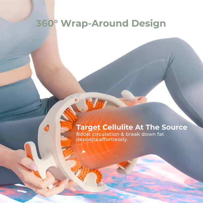 Circular leg massager, muscle massage roller