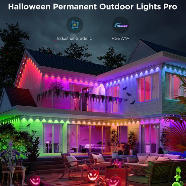 2025 Upgraded Smart Rainbow LED Permanent Outdoor Lights Pro