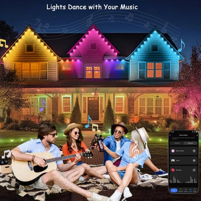 2025 Upgraded Smart Rainbow LED Permanent Outdoor Lights Pro