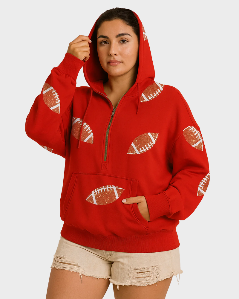 🧥 Long Sleeve Zip-Up Hoodie | Casual Loose-Fit Versatile Sports Jacket