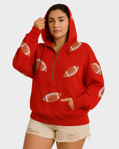 🧥 Long Sleeve Zip-Up Hoodie | Casual Loose-Fit Versatile Sports Jacket