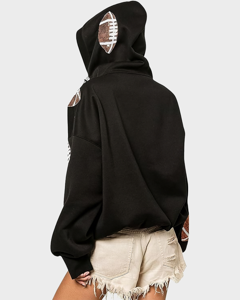 🧥 Long Sleeve Zip-Up Hoodie | Casual Loose-Fit Versatile Sports Jacket