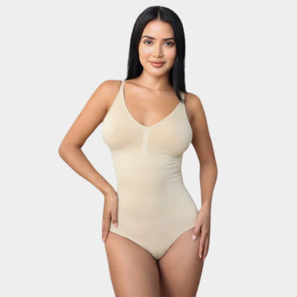 ✨ "Instant Hourglass! Seamless Tummy Control Bodysuit – Sculpts, Slims & Snatches Your Waist Without the Squeeze" ✨
