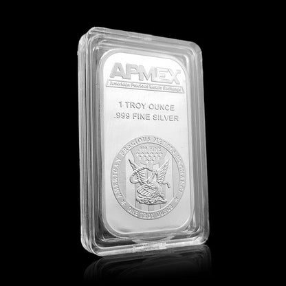 999 Fine Pure APMEX Silver Bar