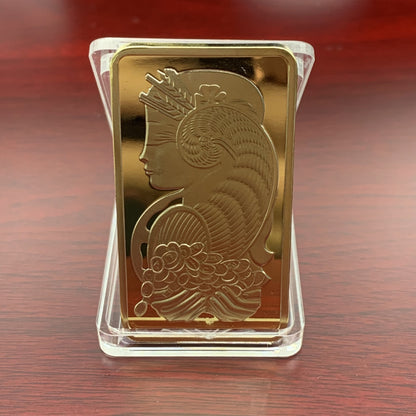 1 oz Gold Bar PAMP Suisse Lady Fortuna Veriscan Carbon Neutral