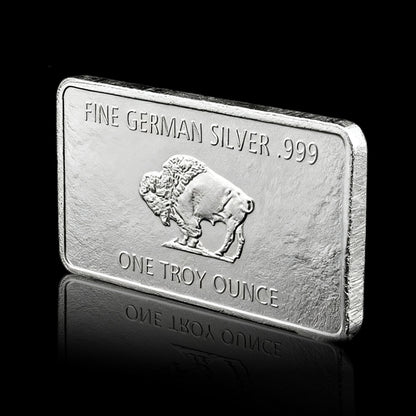 Germany Buffalo Silver Bar ( 1 Troy Ounce )