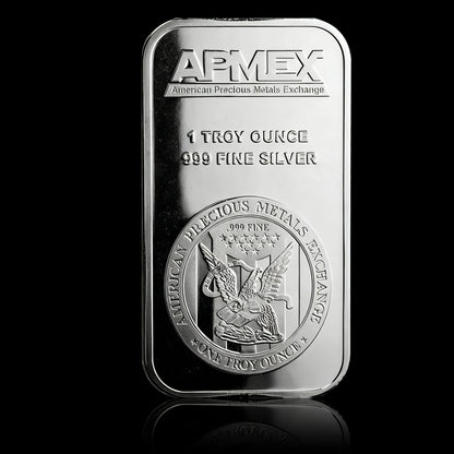 999 Fine Pure APMEX Silver Bar