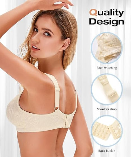 👙Full Coverage Wireless Minimizer Bra