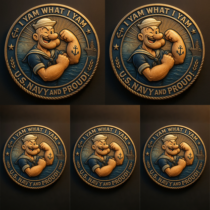 U.S. Navy Commemorative Coin – Anchor of Freedom⚓