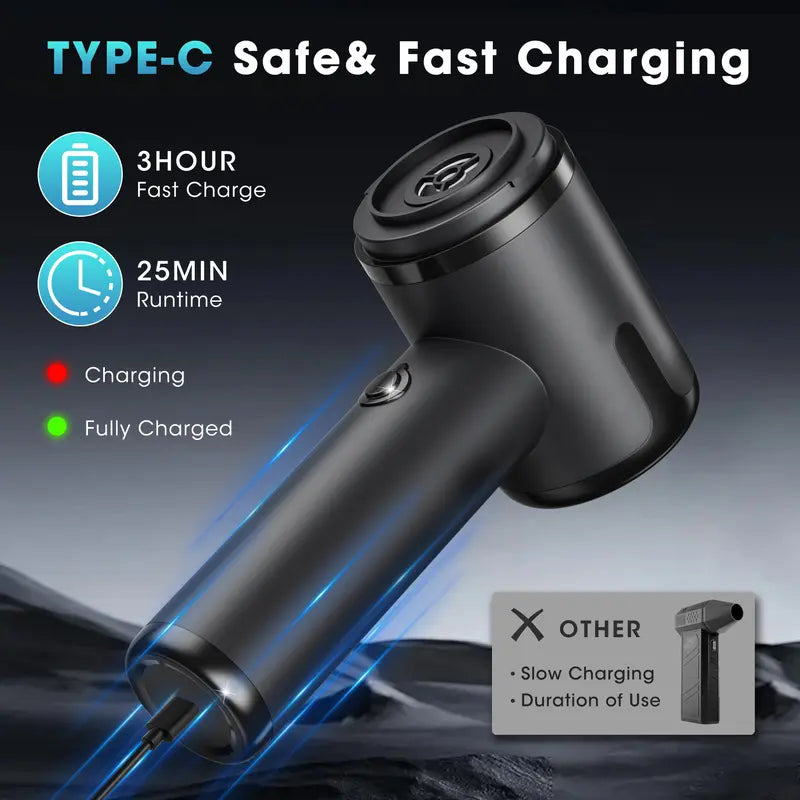 Handheld Car Vacuum Cleaner Portable Cordless
