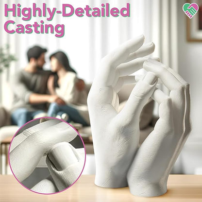 Hand Casting Kit – The Original Hand Mold Kit for Couples