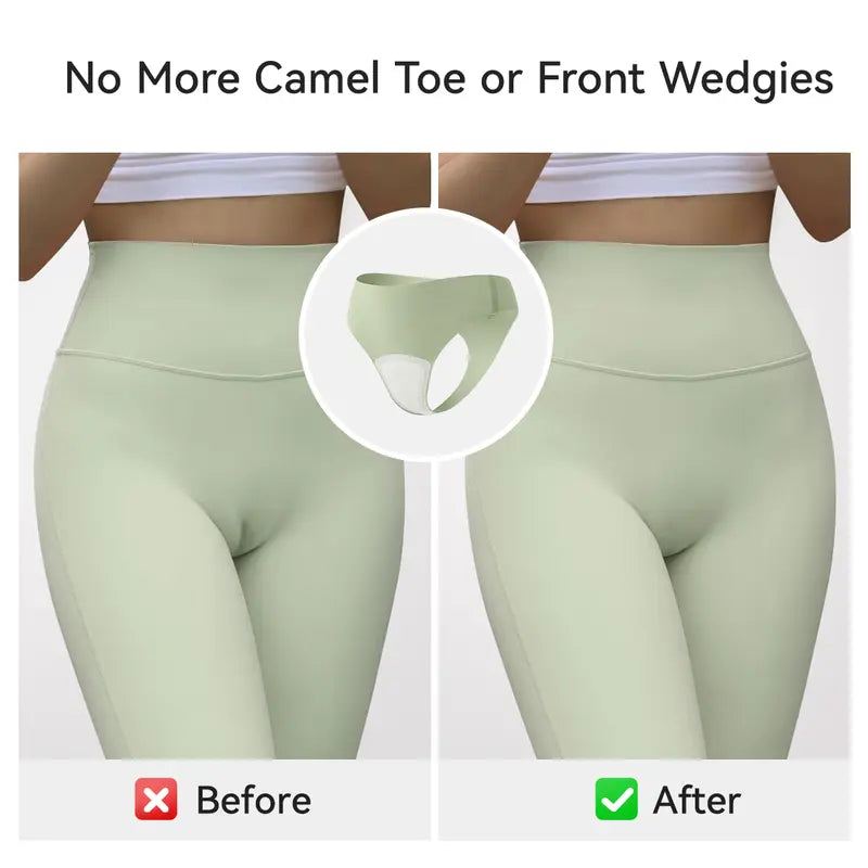 Camel Toe Cover Thongs for Women - G-String, Seamless Design