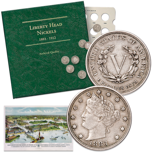 1883 - 1912 Liberty Head Nickel Set