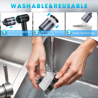 Handheld Car Vacuum Cleaner Portable Cordless