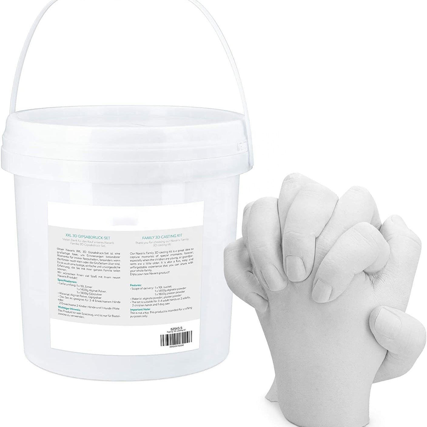 Hand Casting Kit – The Original Hand Mold Kit for Couples