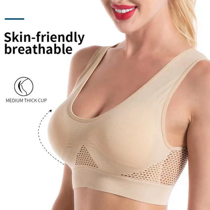 🔥 Breathable Anti-Sagging Breasts Bra