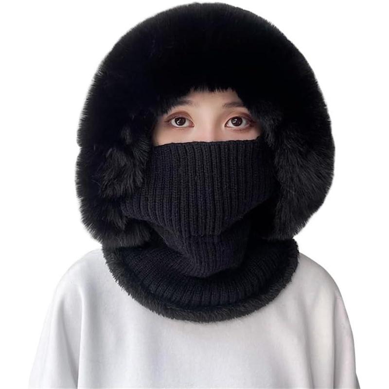 Men Women Windproof Ski Mask Cold Weather Gear Face Cover Winter Scarf Hat Outdoor Sports Protection