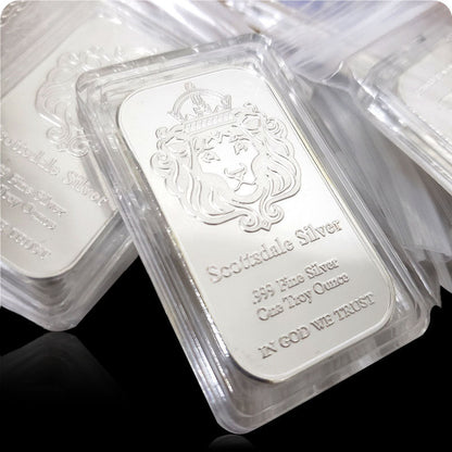 Scottsdale Silver 1 Troy oz .999 Fine Silver Bar