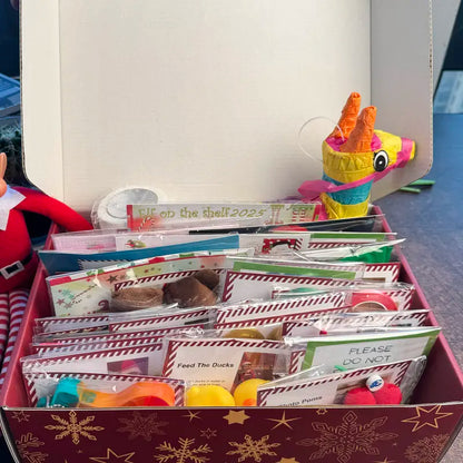 2025 Magical Christmas Elf Kit - 24 Days of Festive Adventures & Holiday Cheer!