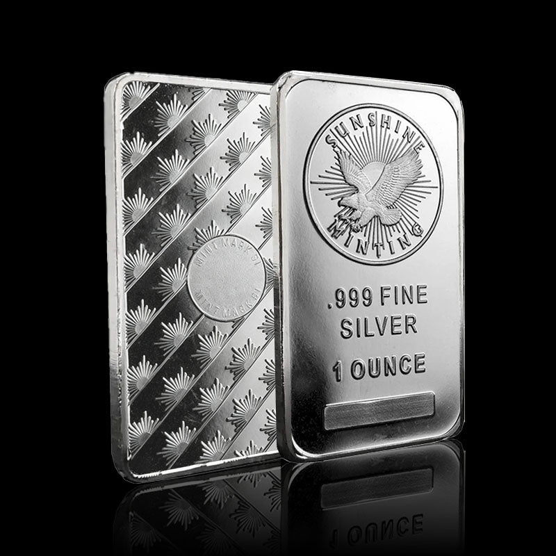 10 oz Sunshine Mint Silver Bar .999 Fine