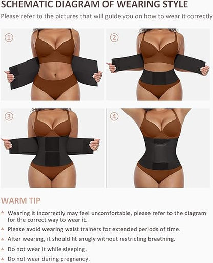 Waist Trainer Belt ，Waist Cincher，Tummy Control Body Shaper