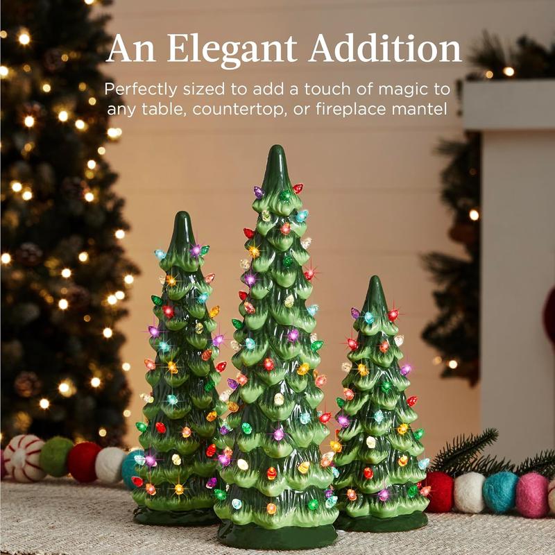 Hand-Painted Tabletop Christmas Trees🎄