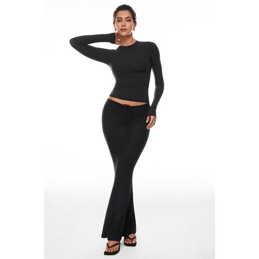 Single-Layer Basic Long Sleeve Shirts