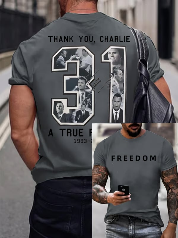 Commemorative freedom 31 Printed T-Shirt