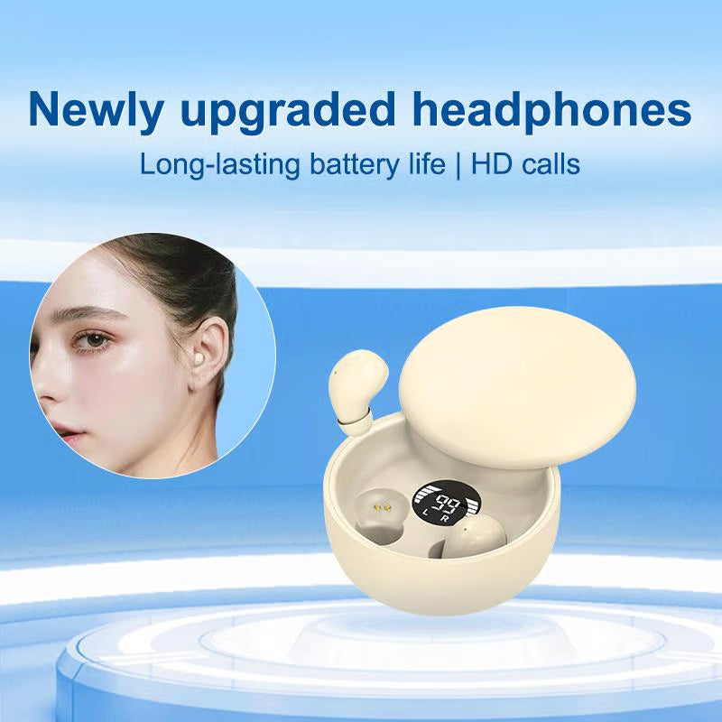 🎧Mini Invisible Headphones Bluetooth 5.4 True Wireless In-Ear Earphones