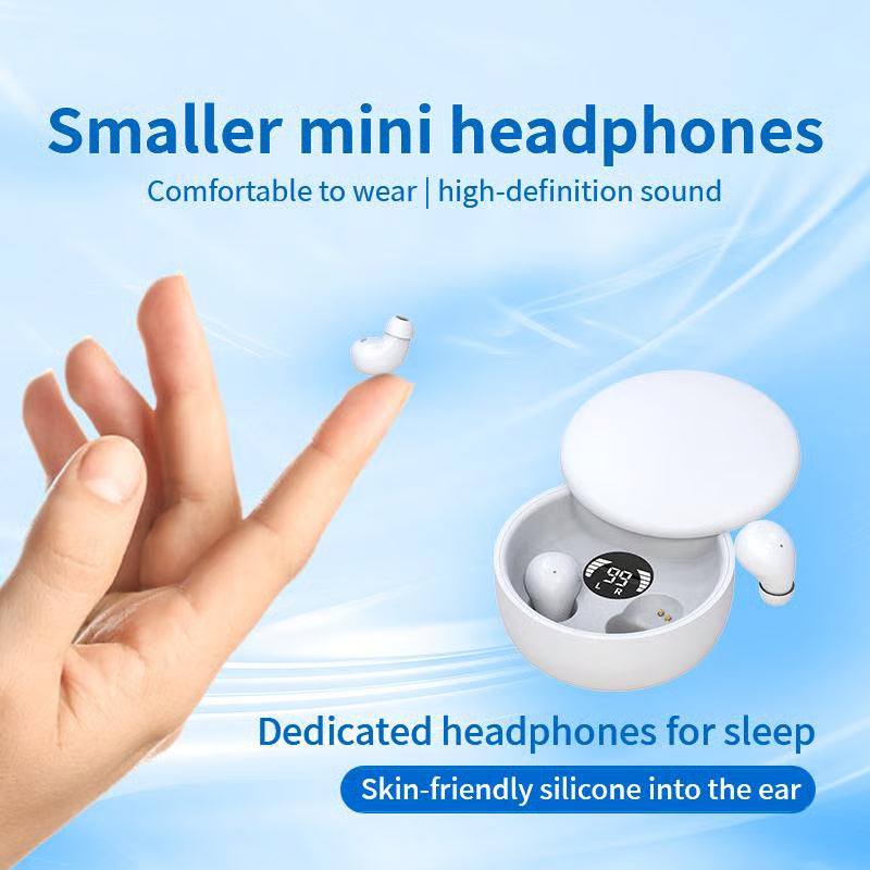 🎧Mini Invisible Headphones Bluetooth 5.4 True Wireless In-Ear Earphones
