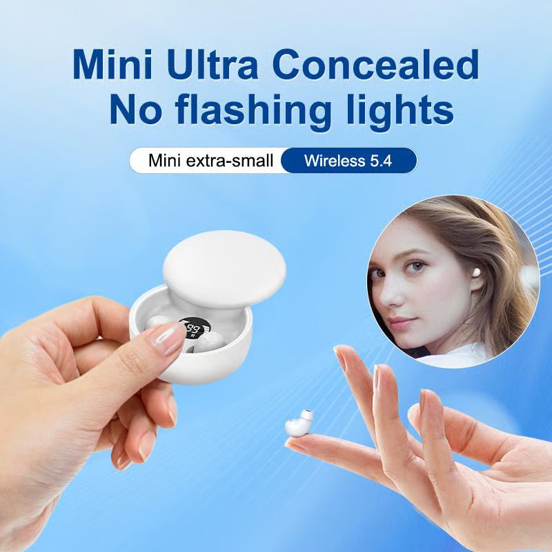 🎧Mini Invisible Headphones Bluetooth 5.4 True Wireless In-Ear Earphones