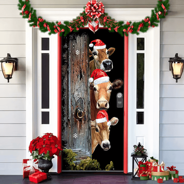 🌟🌟2025 Christmas and Halloween front door decoration