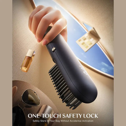 🔥 10 APEX Cordless Hot Brush | Ionic Ceramic Styler with Digital Display