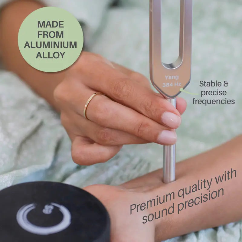 ✨ 128-384Hz Resonance Tuning Fork Set