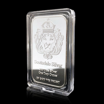 Scottsdale Silver 1 Troy oz .999 Fine Silver Bar