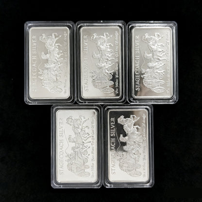 Stagecoach Silver Bar - 1/4 Divisible Bar