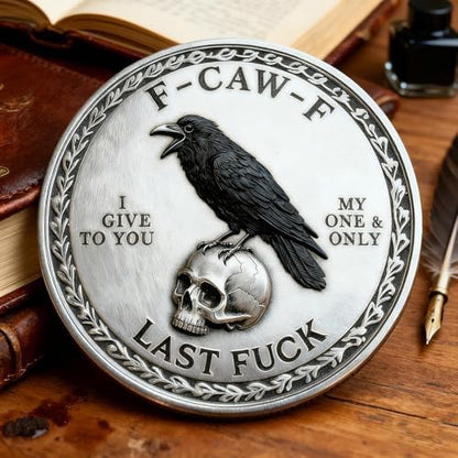 💥The F-CAW-F Coin — For Those Who Laugh at Life and Give Zero F*cks!
