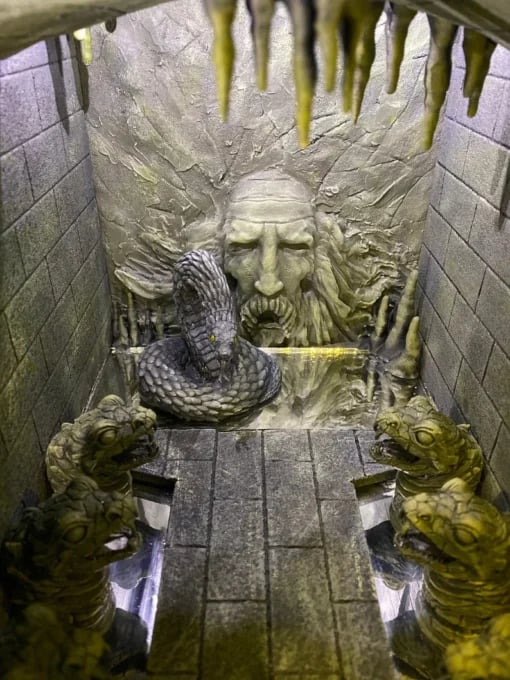 🔥HOT SALE🔥Harry Potter Chamber of Secrets Magic Book nook library decor